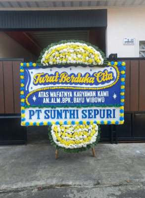 Papan Bunga Duka di Banda Aceh